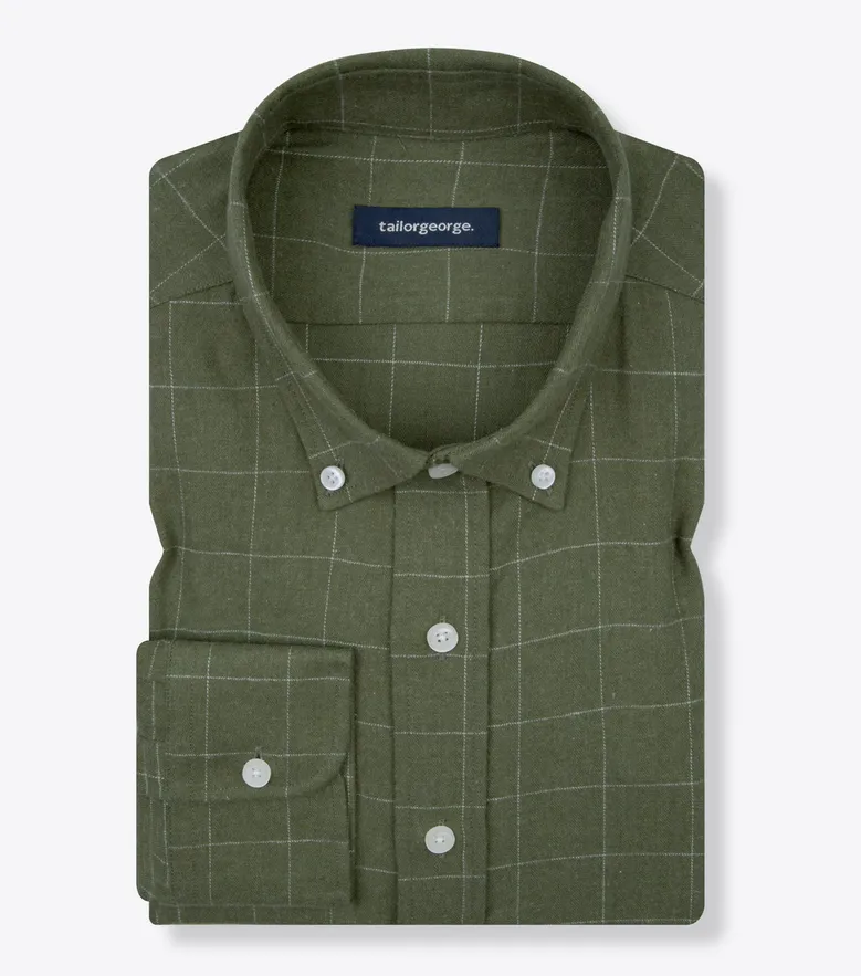 Camisa de popelina fácil de planchar