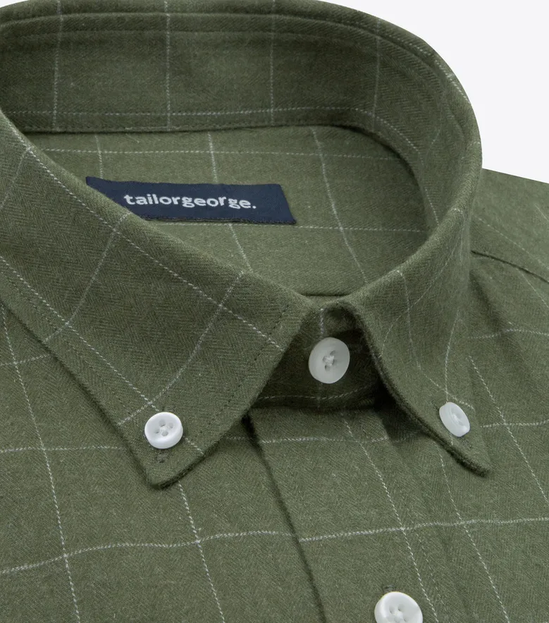 Camisa de popelina fácil de planchar