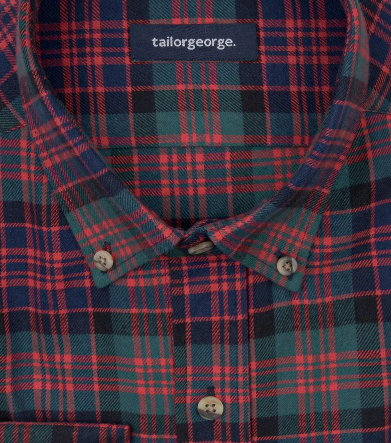 Camisa de popelina blanca lisa de fácil planchado