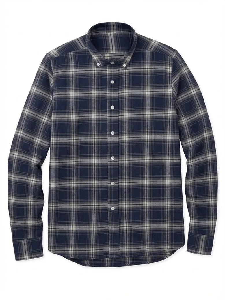 Camisa de popelina blanca lisa de fácil planchado