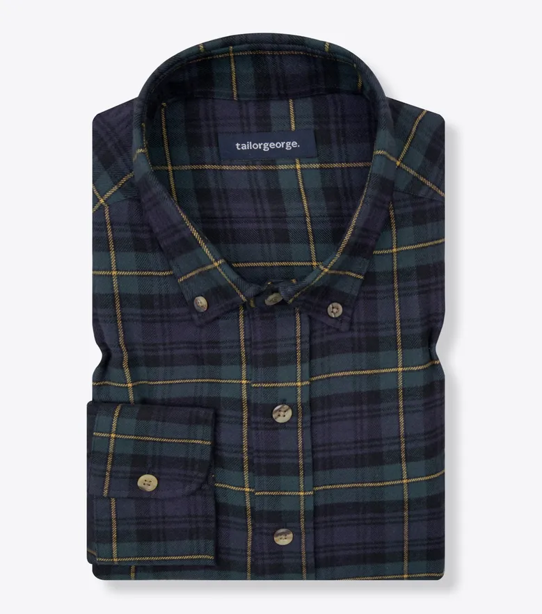 Camisa de popelina fácil de planchar