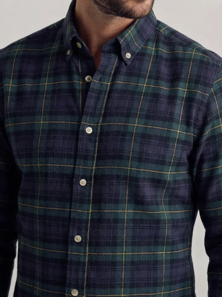 Camisa de popelina fácil de planchar