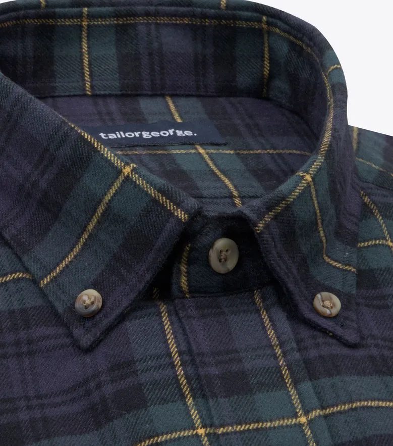 Camisa de popelina fácil de planchar