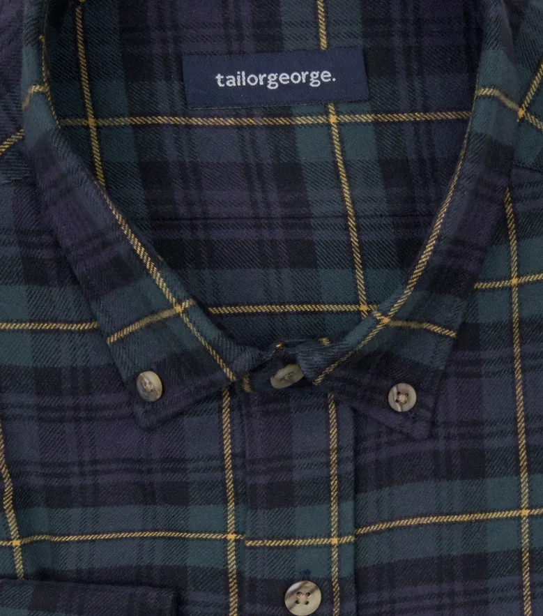 Camisa de popelina fácil de planchar