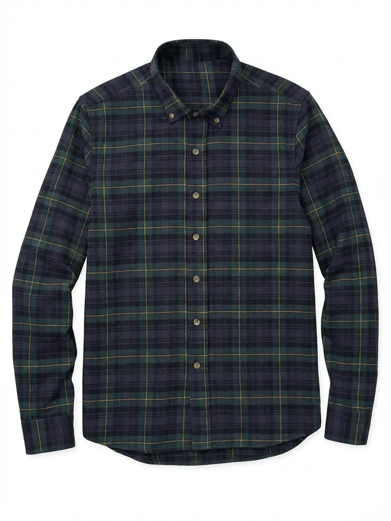 Camisa de popelina fácil de planchar