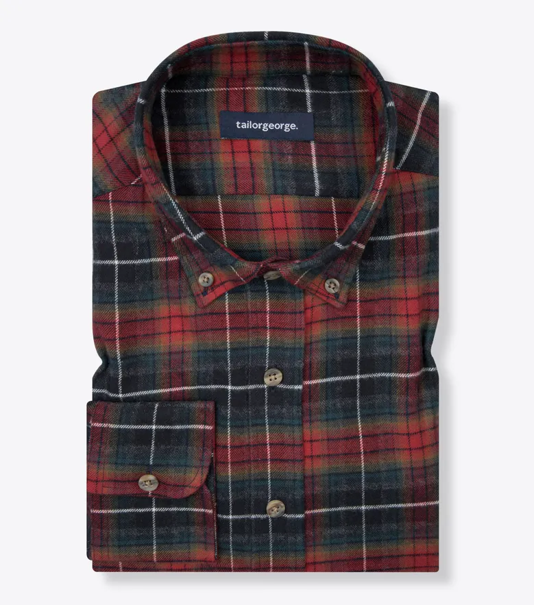 Camisa de popelina fácil de planchar