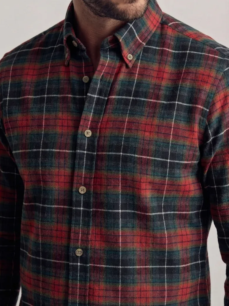 Camisa de popelina fácil de planchar