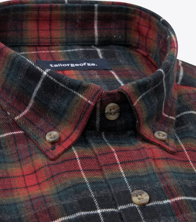 Camisa de popelina fácil de planchar