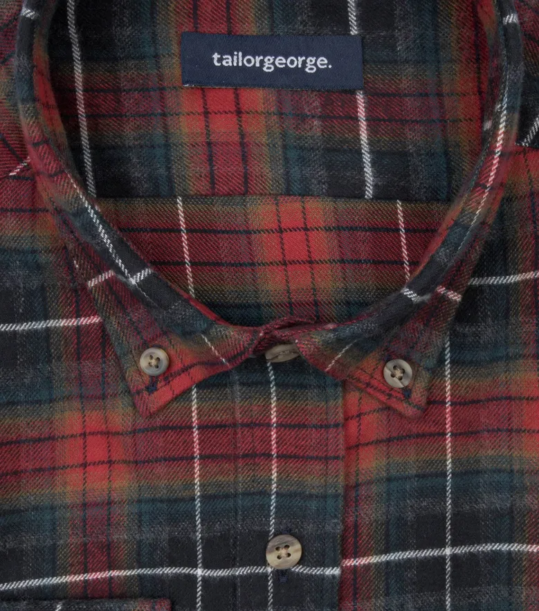 Camisa de popelina fácil de planchar
