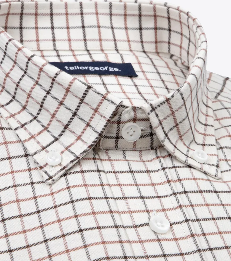 Camisa de popelina fácil de planchar