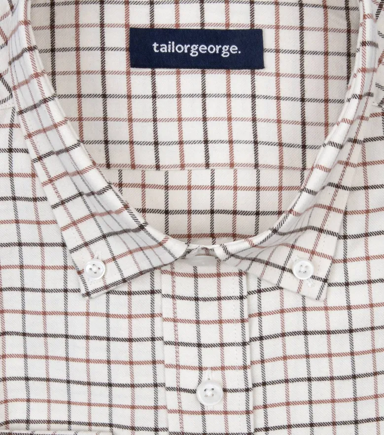 Camisa de popelina fácil de planchar