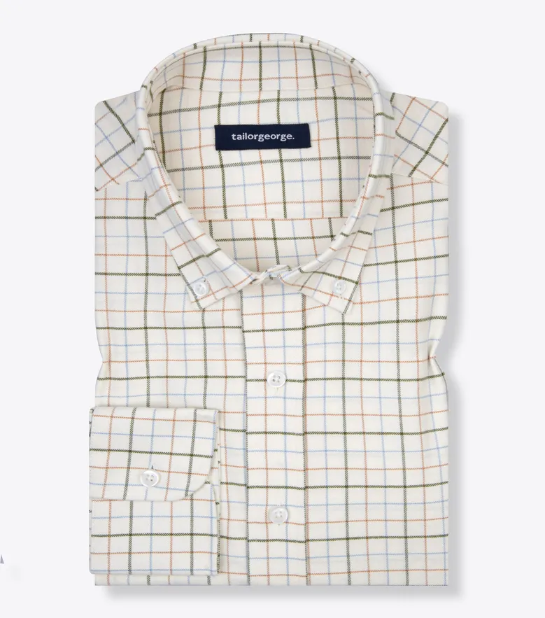 Camisa de popelina fácil de planchar