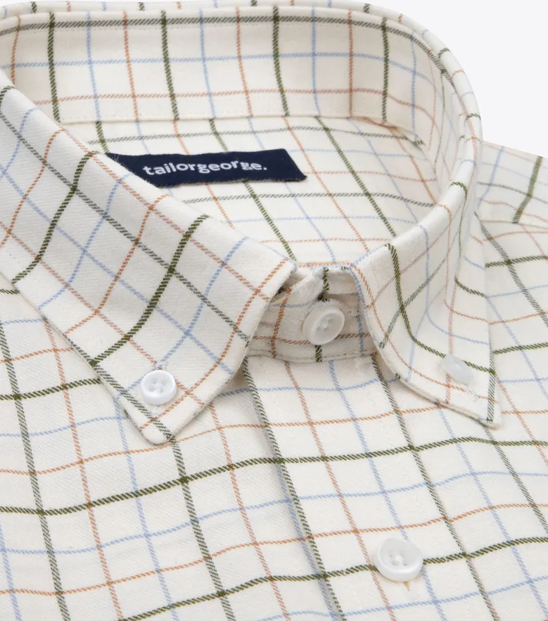 Camisa de popelina fácil de planchar