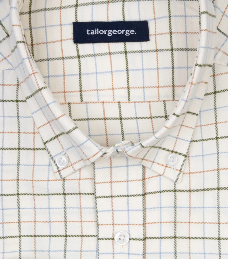 Camisa de popelina fácil de planchar