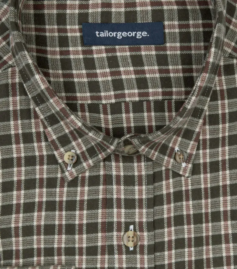 Camisa de popelina blanca lisa de fácil planchado