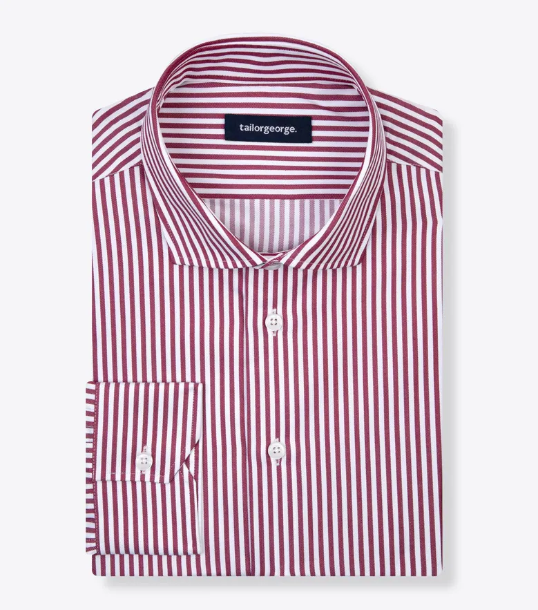 Camisa de popelina fácil de planchar
