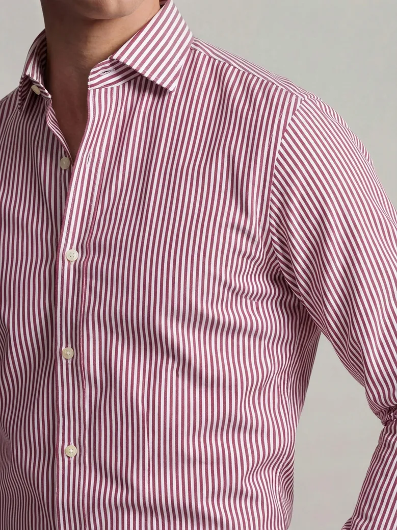 Camisa de popelina fácil de planchar