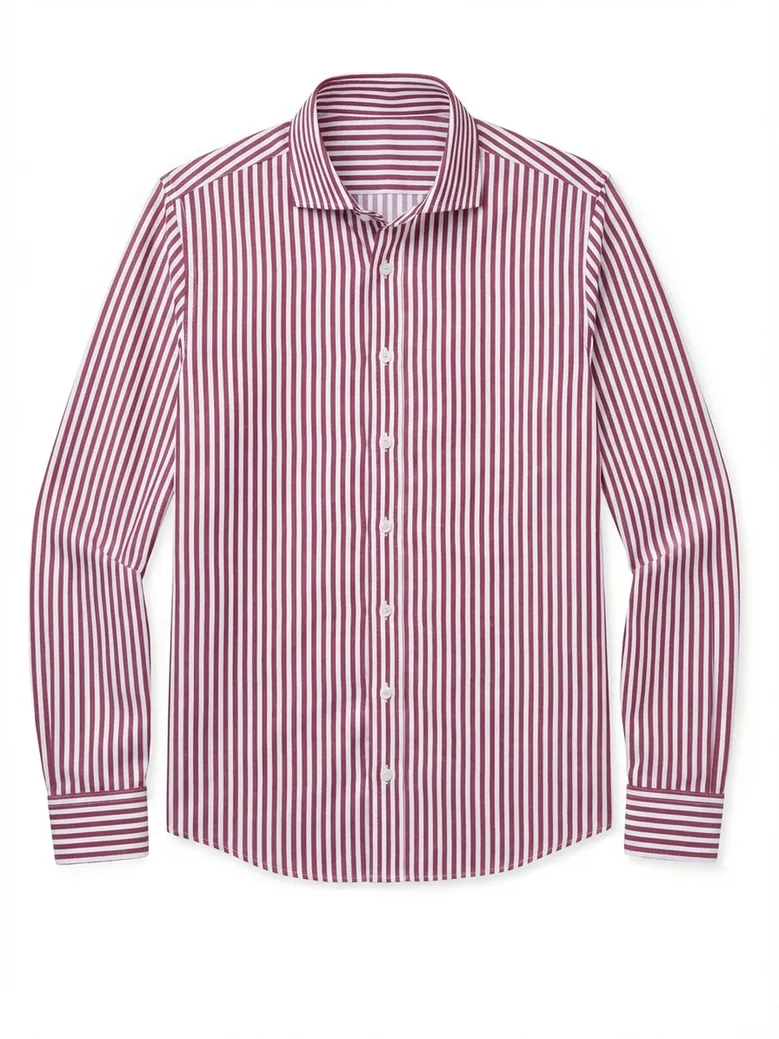 Camisa de popelina fácil de planchar