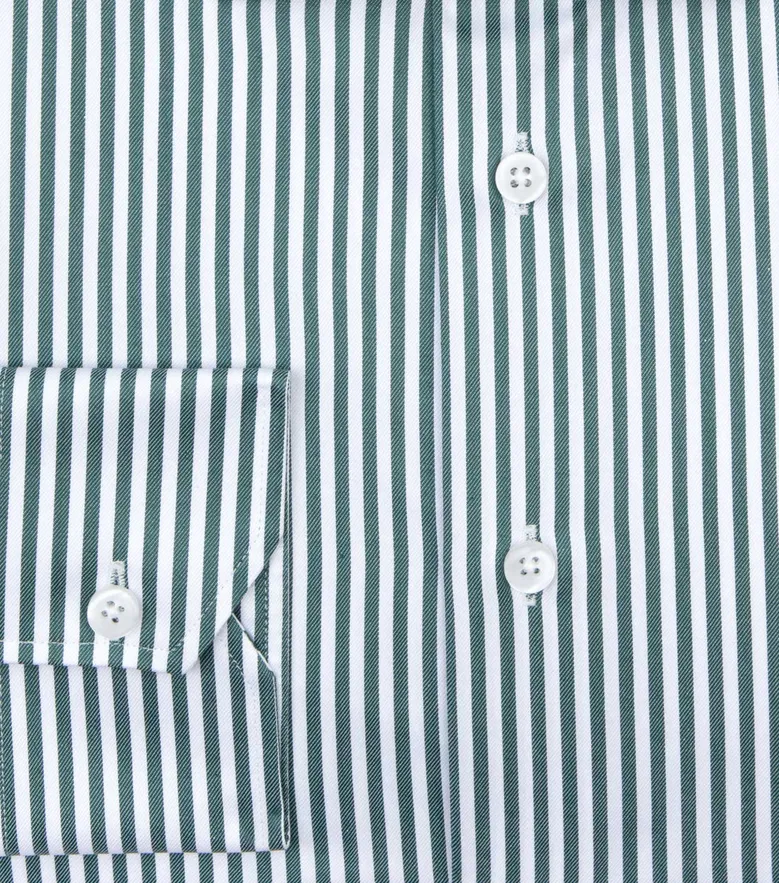 Camisa de popelina blanca lisa de fácil planchado