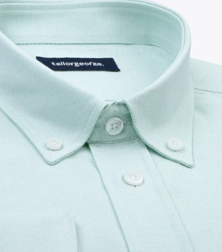 Camisa de popelina blanca lisa de fácil planchado