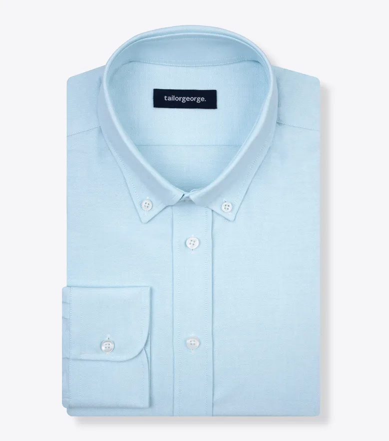 Camisa de popelina blanca lisa de fácil planchado