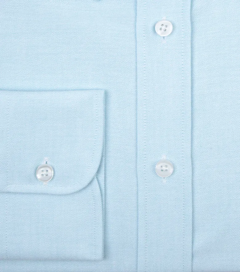 Camisa de popelina blanca lisa de fácil planchado