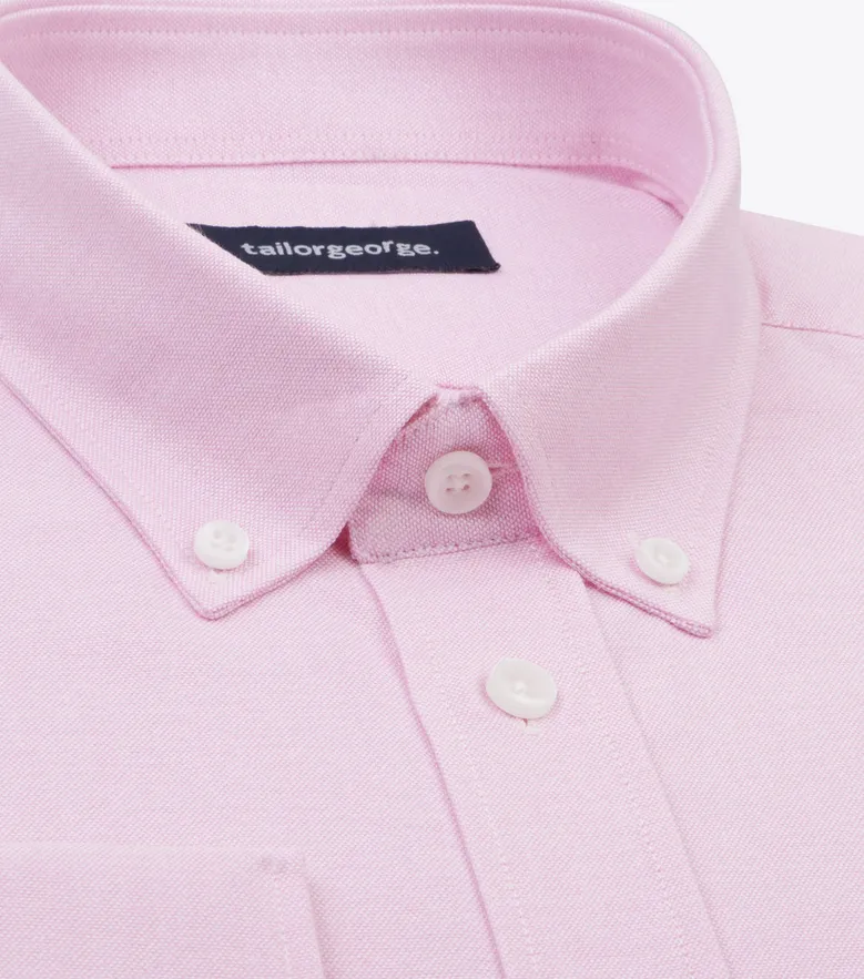 Camisa de popelina blanca lisa de fácil planchado