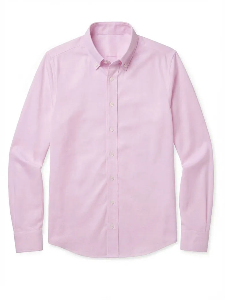 Camisa de popelina blanca lisa de fácil planchado