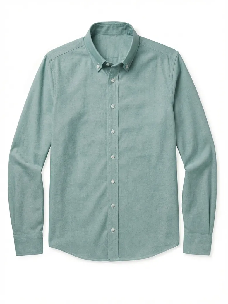 Camisa de popelina blanca lisa de fácil planchado