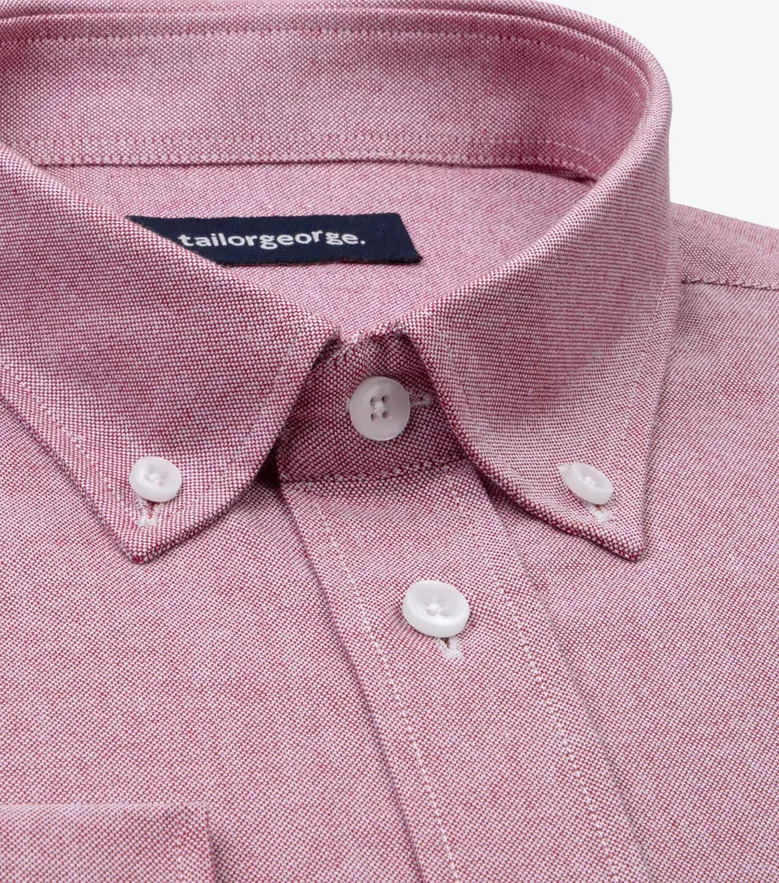 Camisa de popelina blanca lisa de fácil planchado