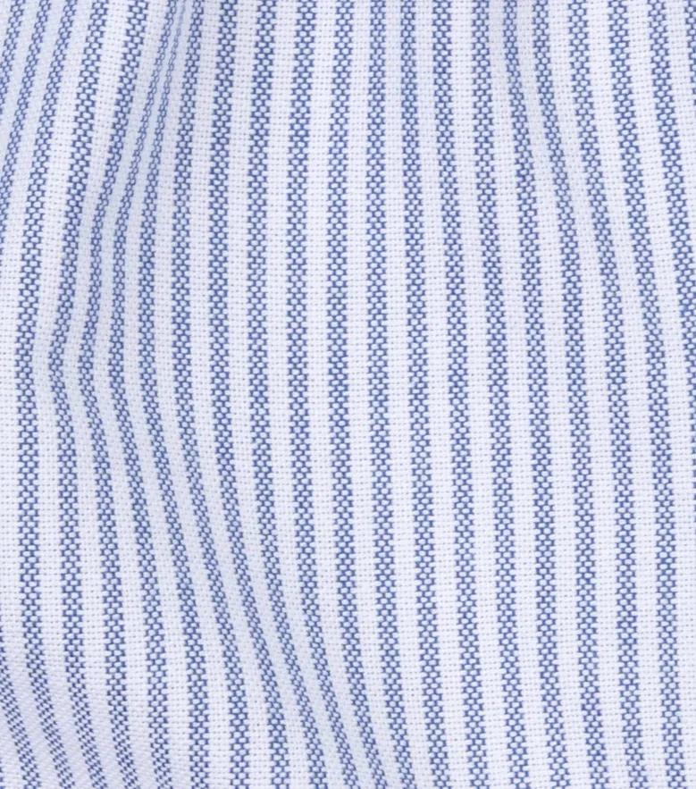 Camisa de popelina blanca lisa de fácil planchado
