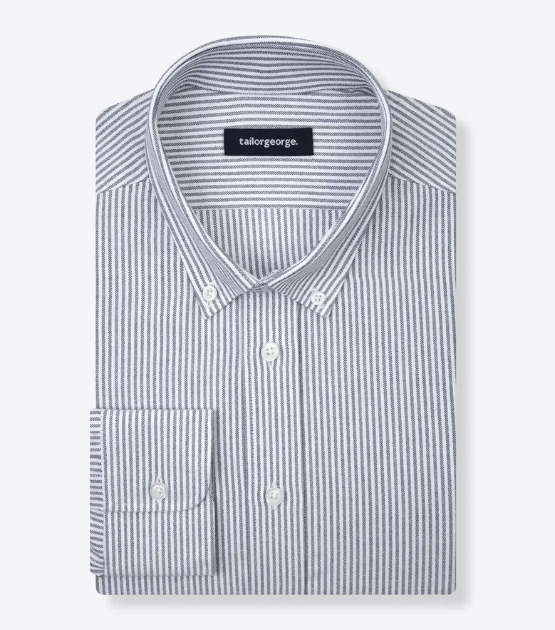 Camisa de popelina blanca lisa de fácil planchado