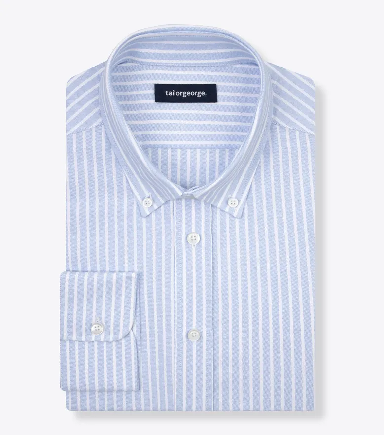 Camisa de popelina blanca lisa de fácil planchado