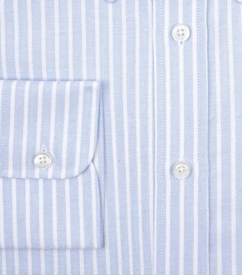 Camisa de popelina blanca lisa de fácil planchado