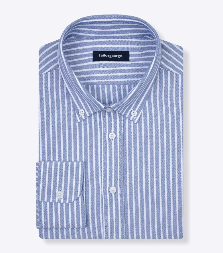 Camisa de popelina blanca lisa de fácil planchado