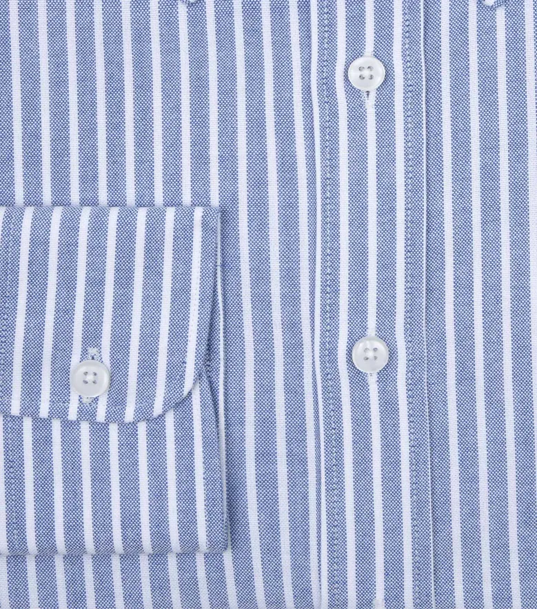 Camisa de popelina blanca lisa de fácil planchado