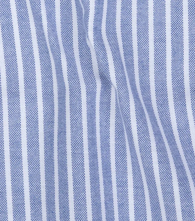 Camisa de popelina blanca lisa de fácil planchado