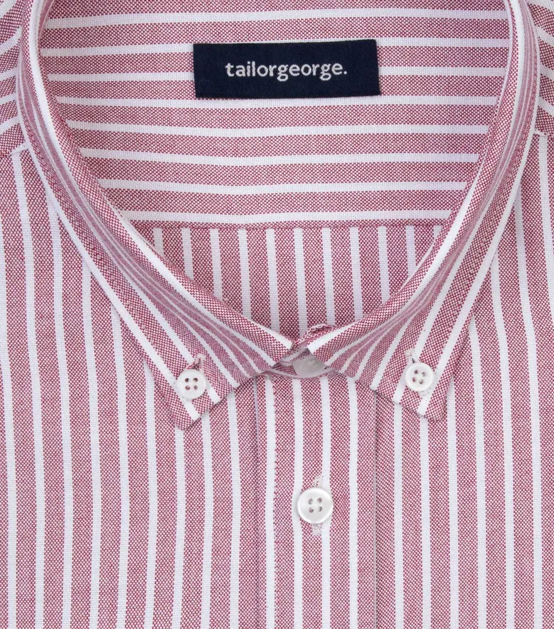 Camisa de popelina blanca lisa de fácil planchado