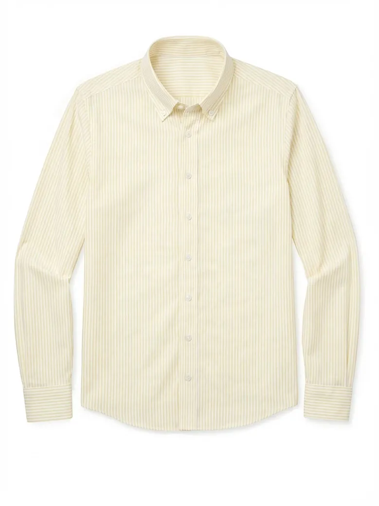 Camisa de popelina blanca lisa de fácil planchado