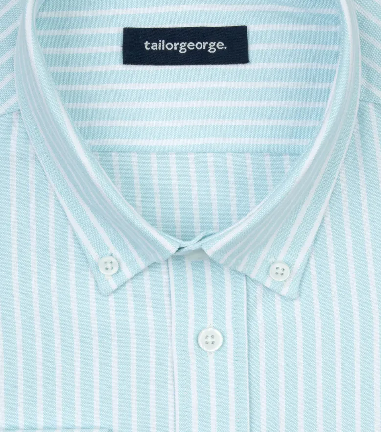 Camisa de popelina blanca lisa de fácil planchado