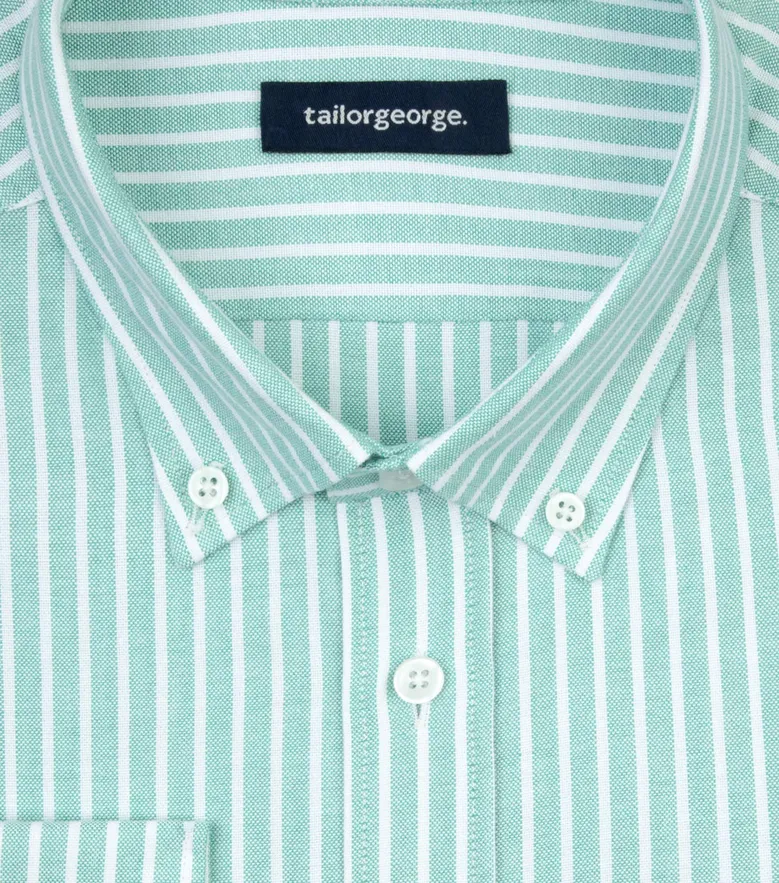 Camisa de popelina blanca lisa de fácil planchado
