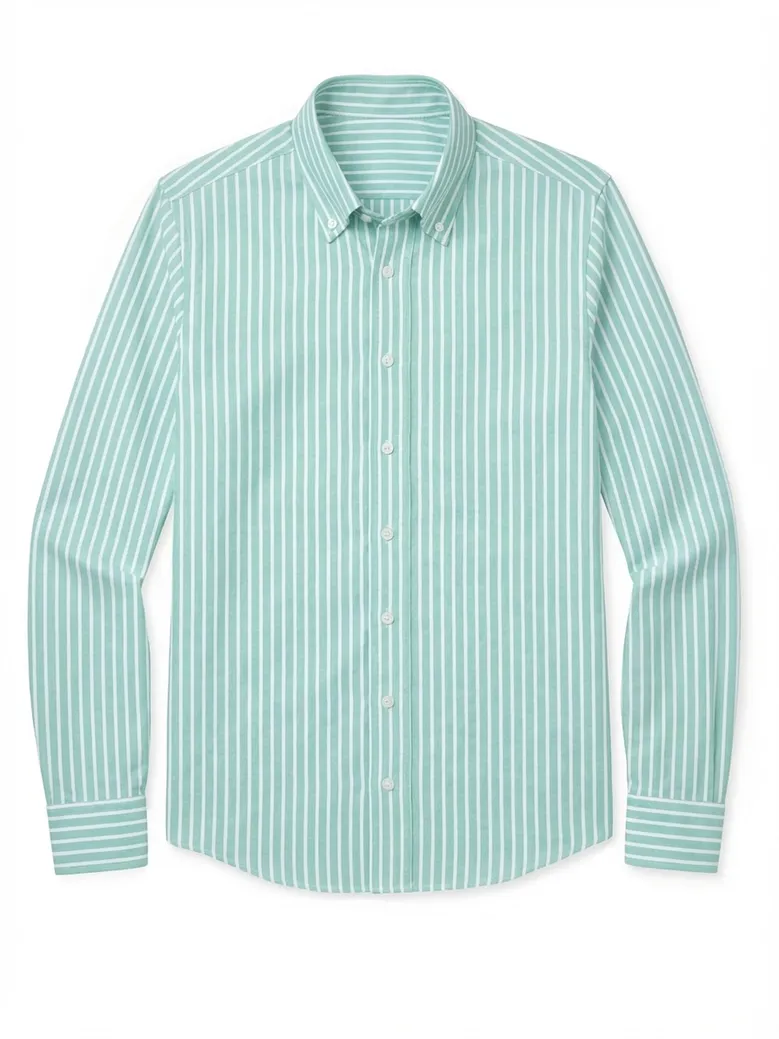Camisa de popelina blanca lisa de fácil planchado