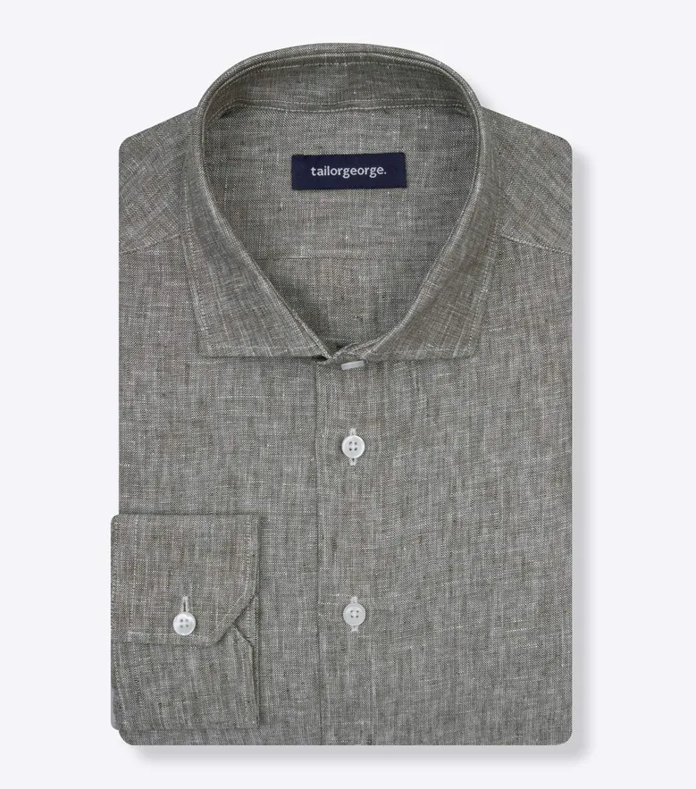 Camisa de popelina blanca lisa de fácil planchado
