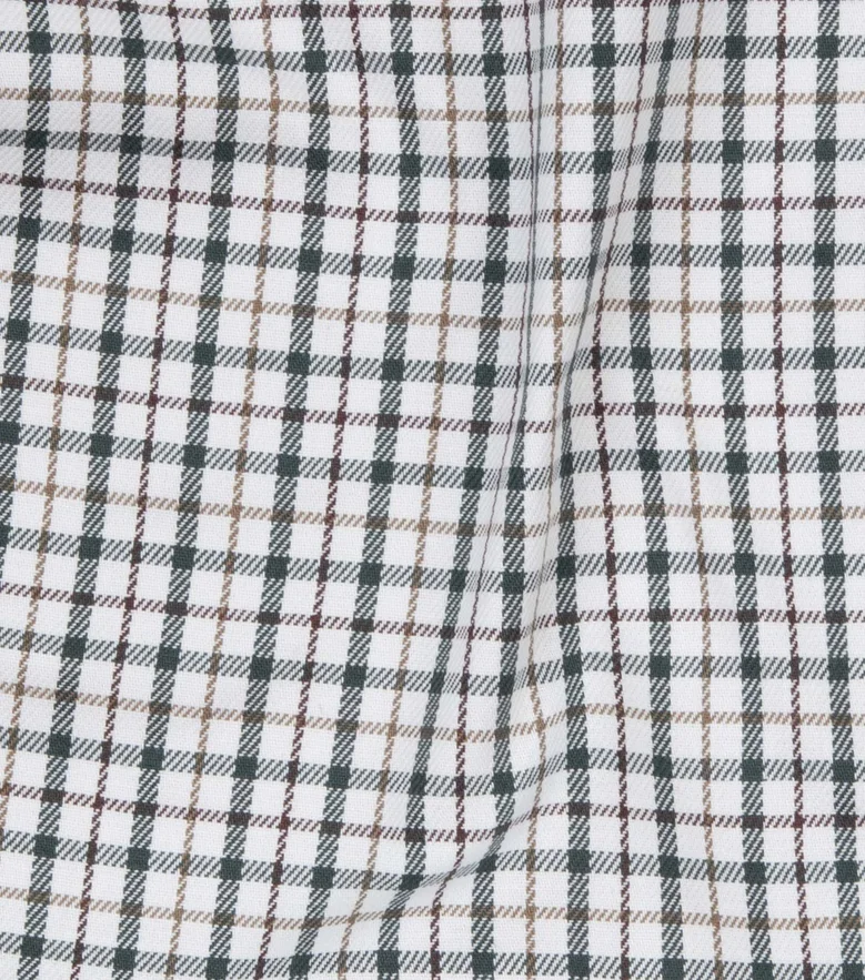 Camisa de popelina blanca lisa de fácil planchado