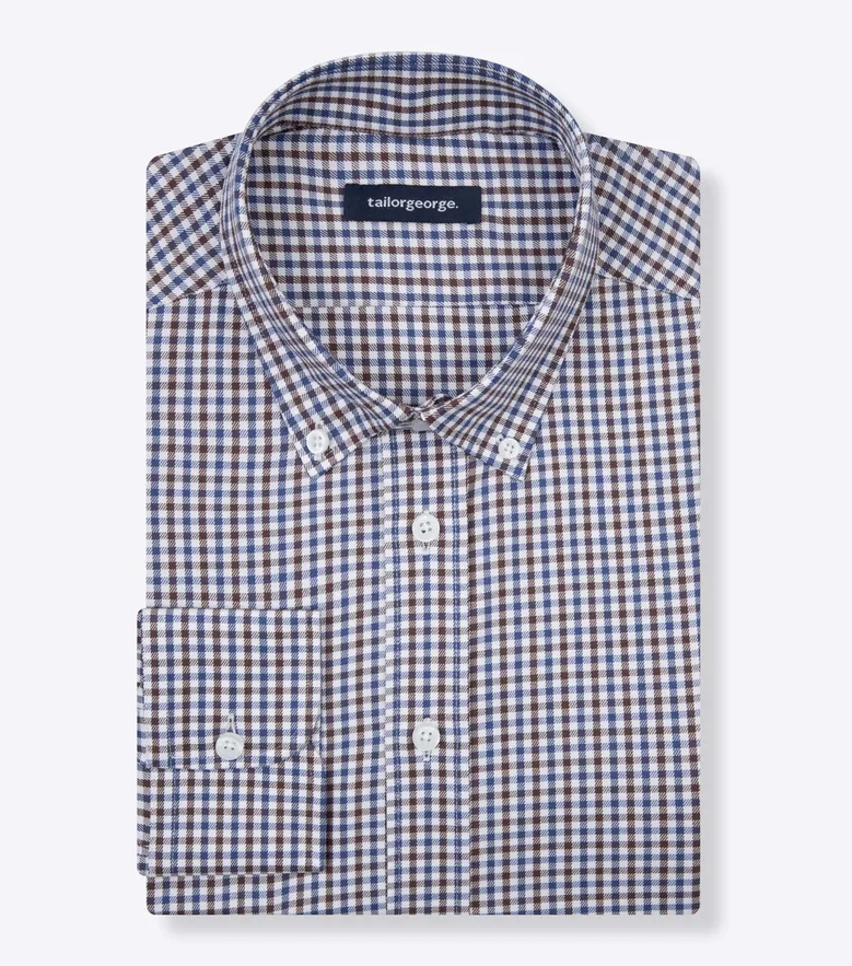 Camisa de popelina blanca lisa de fácil planchado