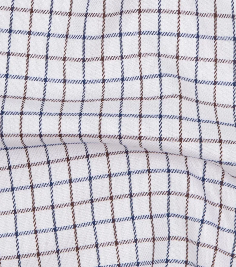 Camisa de popelina blanca lisa de fácil planchado