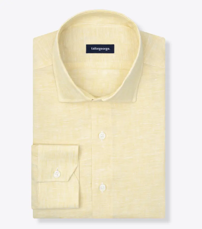 Camisa de popelina blanca lisa de fácil planchado