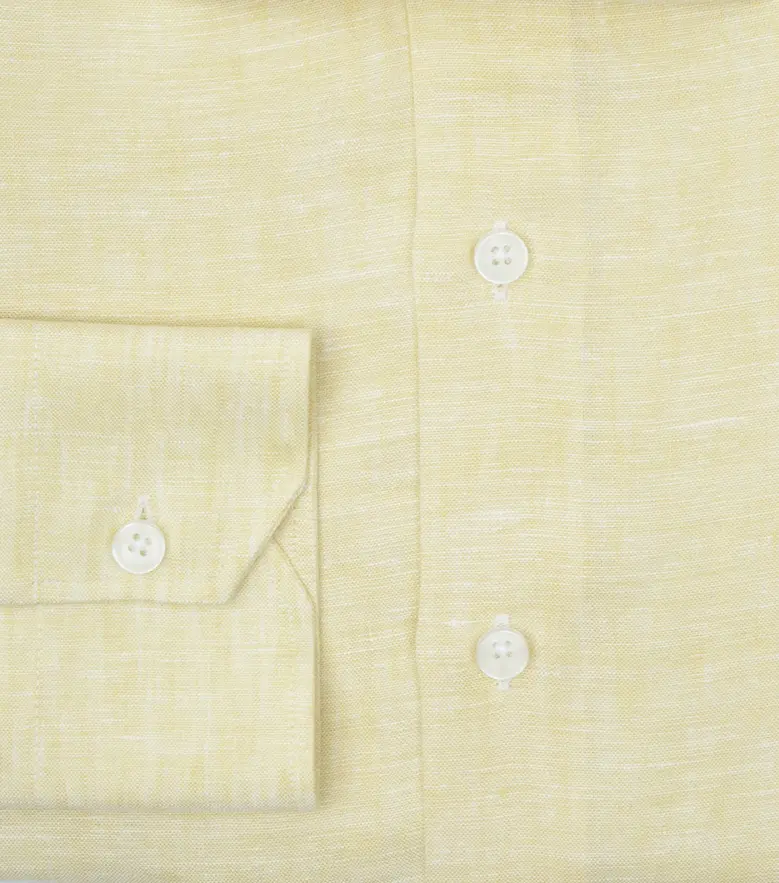Camisa de popelina blanca lisa de fácil planchado