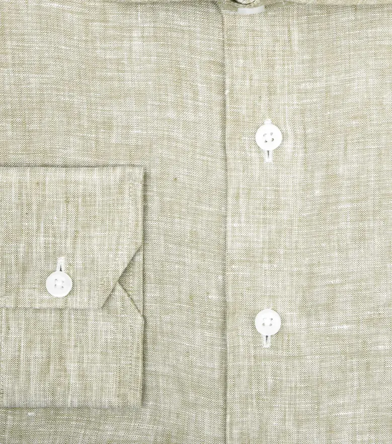 Camisa de popelina blanca lisa de fácil planchado