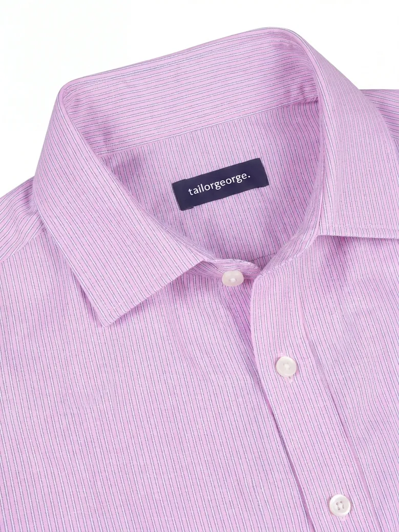 Camisa de popelina blanca lisa de fácil planchado